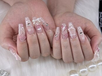 さくらんぼネイル