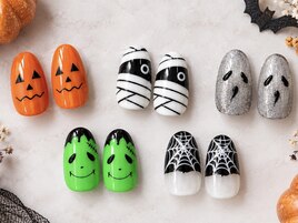 ハロウィンネイル