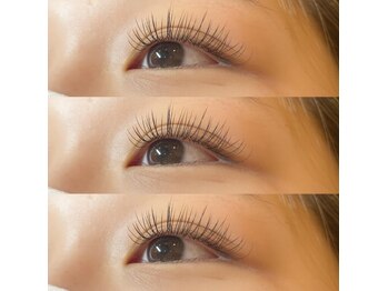 ネイルアンドアイラッシュヴィーナ ゆめタウン廿日市店 (Nail&EyeLash Vina)/フラットマット両目100本