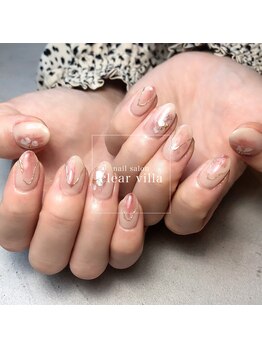 ネイルサロンクリアヴィラ(nail salon clear villa)/trend nuance¥8990