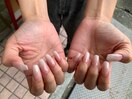 カラーグラデーション/秋ネイル