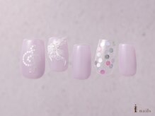 アイネイルズ 横浜WEST店(I-nails)/Ｙ2Ｋレースホロ8480円