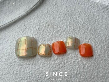 シンス(Since)/5月foot monthly design