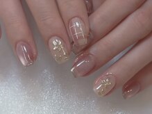アディクトウラ ネイル(Addict'ula nail)/チェックネイル
