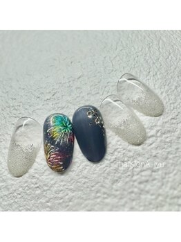 ネイルサロン アージュ(Nail Salon A jyu)/マグ花火ネイル
