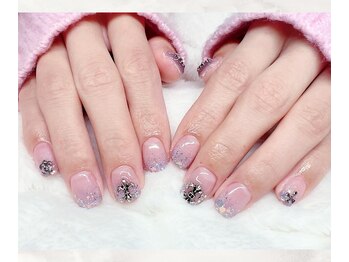 ナナイロプラス(nanairo+)/ほんのりピンクネイル