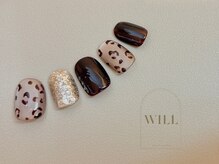 ネイルサロン ウィル 恵比寿(will)/マグネット×レオパード