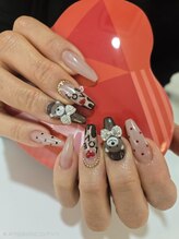 ネイルサロンシャネイル/バレンタインネイル