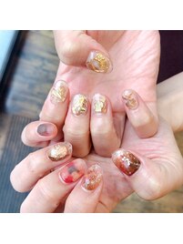 欲張りニュアンスネイル