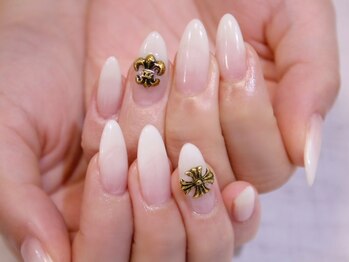 ラルネイル 大宮(Lull. nail)/*クロム*ホワイトグラデ*