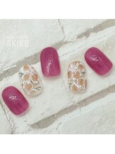 ネイルハウス安气子 新丸ビル店/大人ネイル