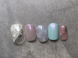 パステルニュアンス×オーロラ