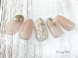 大人ガーリーネイル
