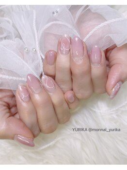 モナールアンド(MONNAL&)/チークネイルハート