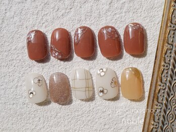 ネイルサロンアンドスクール ノーブル(noble)/チップデザイン