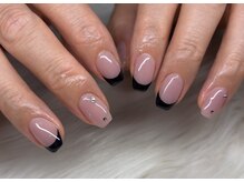 ボタン 木更津店(BOTAN)/シンプルフレンチにワンカラー♪