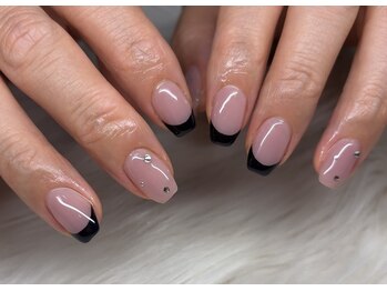 ボタン 木更津店(BOTAN)/シンプルフレンチにワンカラー♪