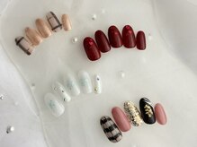 初回hand定額コース￥6500～/毎月4種類designが変わる/カラー変更可能/スピード重視