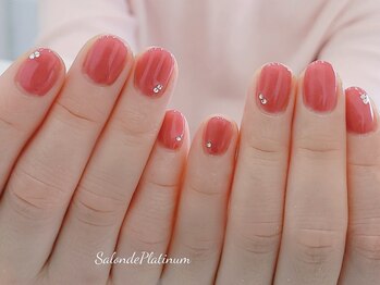 サロン ド プラチナ(Salon de Platinum)/ピンクオフィスネイル