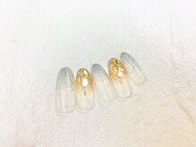 ネイルサロン アミ(Amie)/トレンドのガラスネイル☆