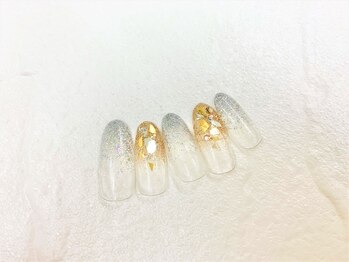 ネイルサロン アミ(Amie)/トレンドのガラスネイル☆