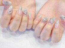 キャミ ネイル(CAMMY NAIL)/シルバーのキラキラネイル