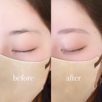 【初めての方に】骨格似合わせ◆眉スタイリング(間引き/メイク込) 7500→