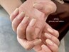 《open記念》　hand★ぷるぷる°・マグネット＋ミラーフレンチ　¥7,500
