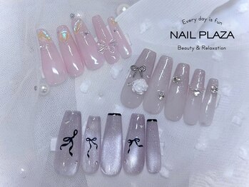 ネイルプラザ 河原町OPA店(NAIL PLAZA)/定額★デザインプラスコース★