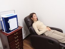 岩盤浴のラドンをダイレクトに吸入して、ミトコンドリアを活性化