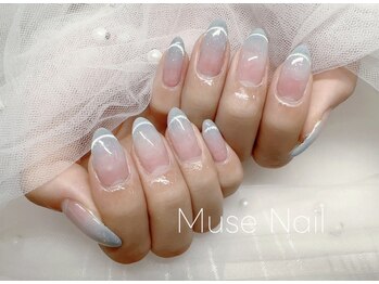 ミューズネイル(muse nail)/マグネットフレンチネイル