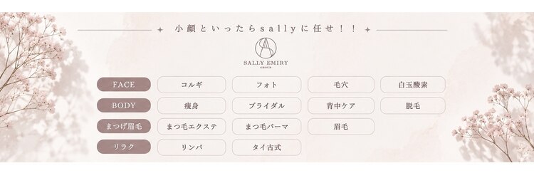 サリーエミリー(Sally Emiry)のサロンヘッダー