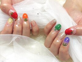 ☆フレッシュな野菜ネイル☆