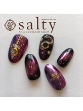 ネイルアンドアイラッシュサロン ソルティ 寺田町(salty)/ハンド/アート10本コース
