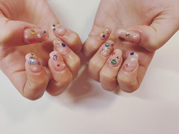 ネイルビー(Nail Bee)/パーツ乗せ放題7500円