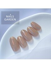ネイルズガーデン(NAILS GARDEN)/フラッシュミラーネイル