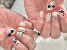 スノーフレーク(Snowflake)/定額デザイン※こちらは¥8500