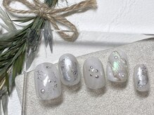 ブレス 仙台駅前本店(BLESS)/夏シェルパールネイル