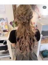 ルルレット(Lulu lit)/お花ヘアセット