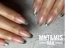 ミントアンドミスネイル(Mnt&Mis NAIL)/ガラスフレンチ