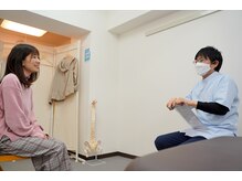 五反田整体 身体改善整体院/お話をしっかり傾聴します。