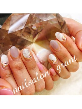 グラント(NAIL SALON&SCHOOL grant)/5900円バルーンフレンチ