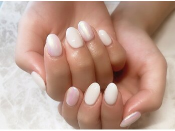 ネイルアンドビューティーサロン クリア(CLEAR)/オーロラワンカラー