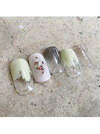 塗りかけニュアンス