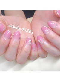 ラメラインネイル
