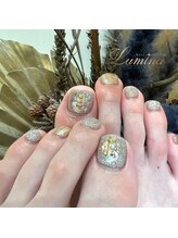 ルミナ 高崎店(Lumina)/ラメフットネイル