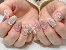 ビューティービースト フォー ネイルアンドアイラッシュ 松浜店(beauty:beast)/オーロラアート☆