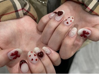 フェアリー(Fairy)/バレンタインネイル　by阿部