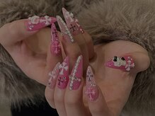 ハチイチイチサン(8113)/海外/韓国/長さだし/ピンク