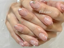 サロン ブルーミー 大井町店(Salon Bloomie)/マグネットでフレンチネイル